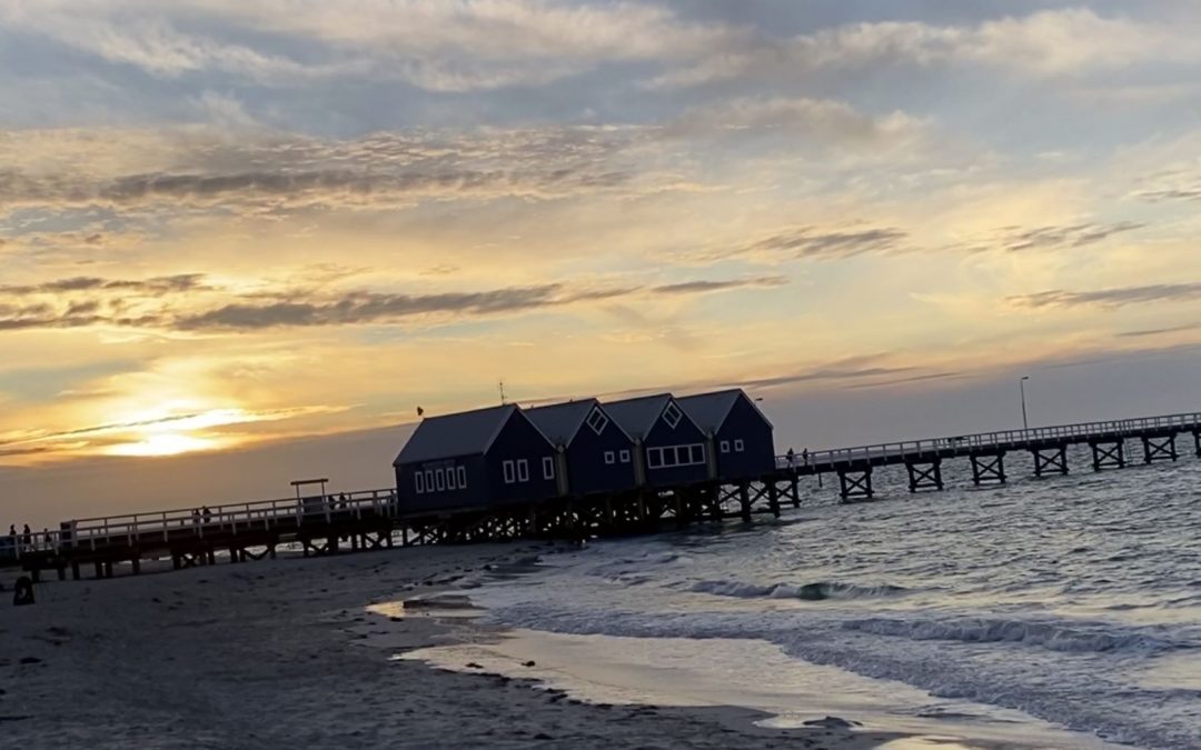 Busselton Jetty at Sunset