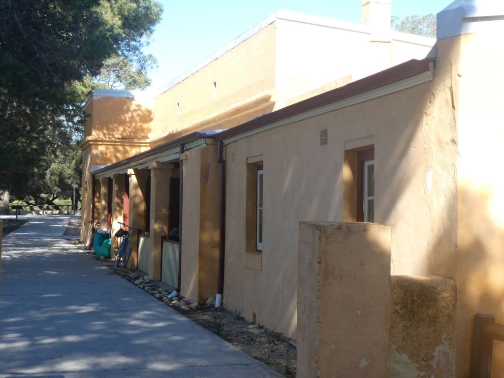 The pilots and superintendents quarters from 1847.