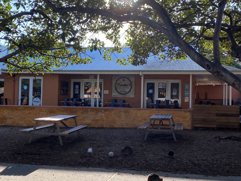 Frankie's Restaurant in the Settlement.