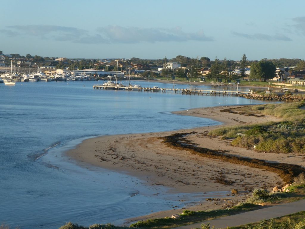 Port Denison Marina and foreshore.