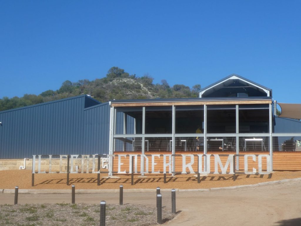 A rum distillery in dongara