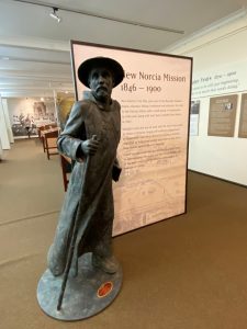 New Norcia Museum and Art Gallery with displays of the history unique and religious art.