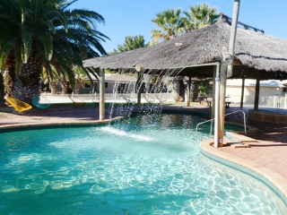 hotel pool monkey mia