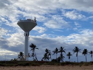 Koombana Lookout and water tank.
